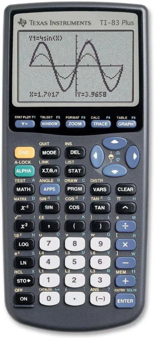 Alt view image 2 of 4 - TEXAS TI-83PL 8-LINE - ADVANCED GRAPHIC CALC