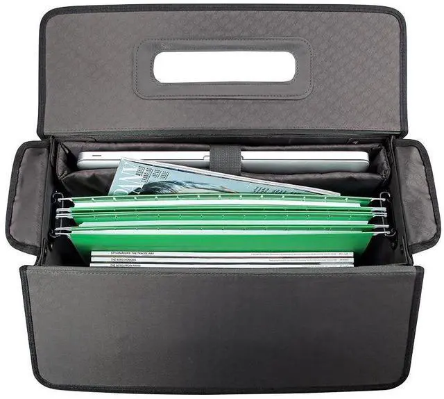 Alt view image 7 of 18 - Solo Classic Rolling Catalog Case 17.3" 18" x 7" x 14" Black B1514