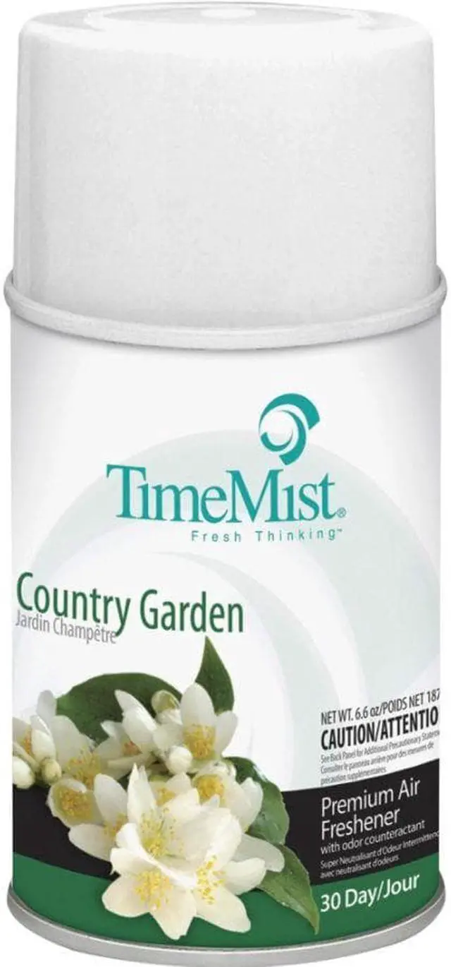 Alt view image 5 of 6 - TimeMist Metered Air Freshener Refill Country Garden 6.6oz Aerosol Spray 1042786