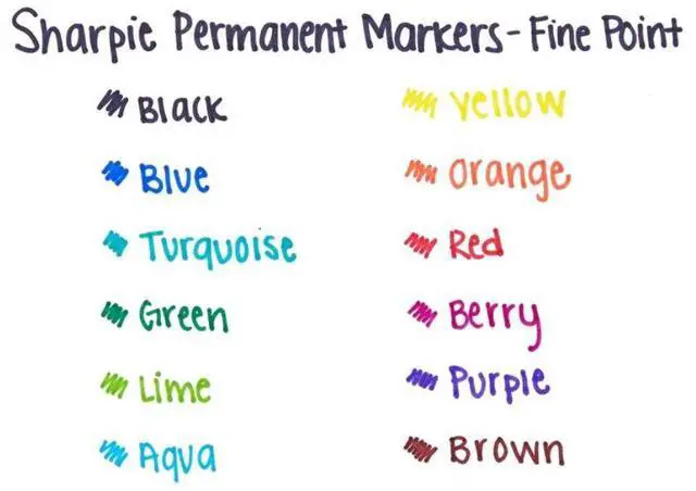 Alt view image 12 of 20 - Sharpie Fine Point Permanent Marker Black 36/Pack 1884739