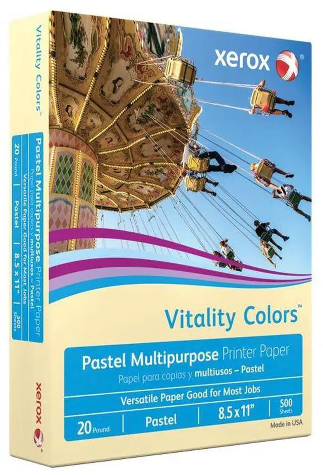 Alt view image 3 of 14 - XEROX 3R11056 Multipurpose Paper,8-1/2x11,Ivory,PK500
