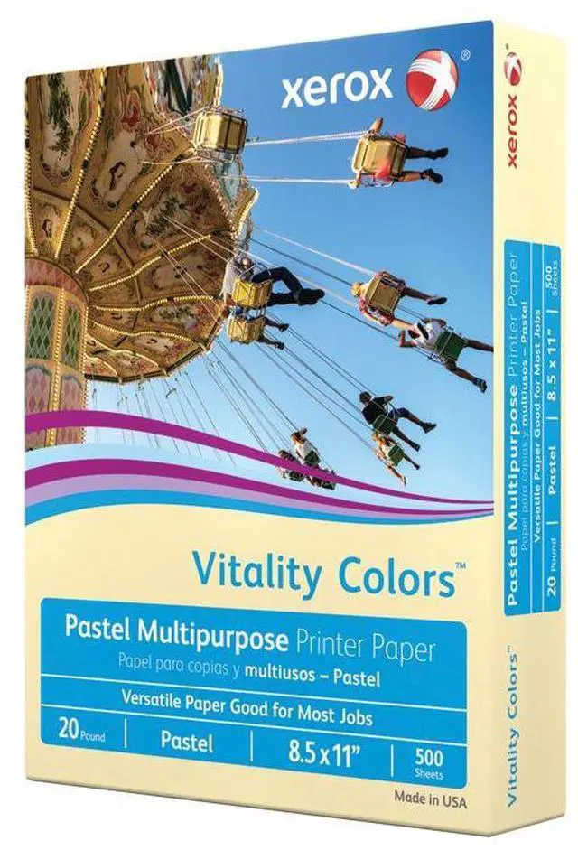 Alt view image 4 of 14 - XEROX 3R11056 Multipurpose Paper,8-1/2x11,Ivory,PK500