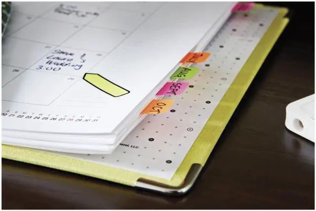 Alt view image 7 of 15 - Post-it Arrow 1/2" Page Flags Blue/Green/Purple/Red/Yellow 20/Color 100/Pack