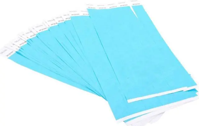 Alt view image 6 of 14 - Baumgartens BAU85030 SICURIX Wristpass Security Wristbands, 3/4" x 10", Blue, 100/Pack, 1 Pack