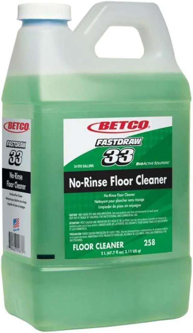 Alt view image 2 of 10 - Betco 2584700 BIOACTIVE SOLUTIONS NO-RINSE FLOOR CLEANER, 2L