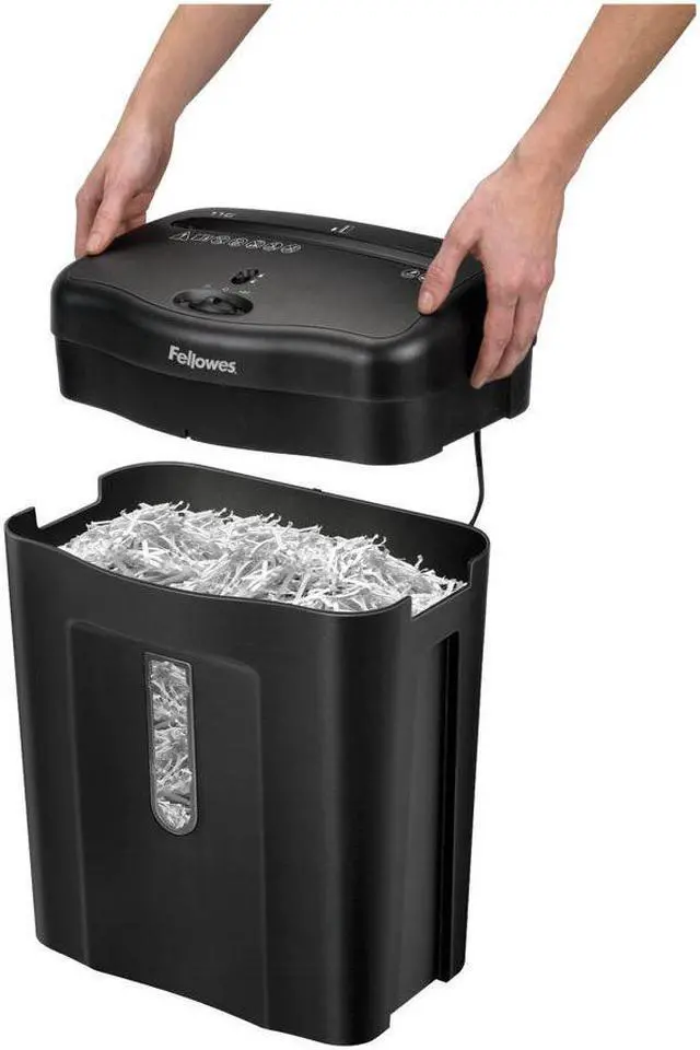Alt view image 5 of 20 - Fellowes Powershred 11C Cross-Cut Shredder 11 Sheet Capacity 4350001