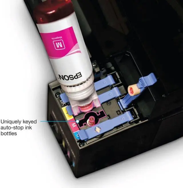 Alt view image 5 of 17 - Epson EcoTank ET-2750 Wireless All-In-One Color Supertank Printer