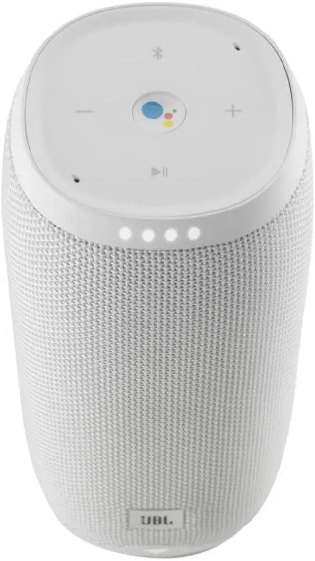 Alt view image 19 of 20 - JBL LINK 10 Voice-activated Portable Speaker (White)