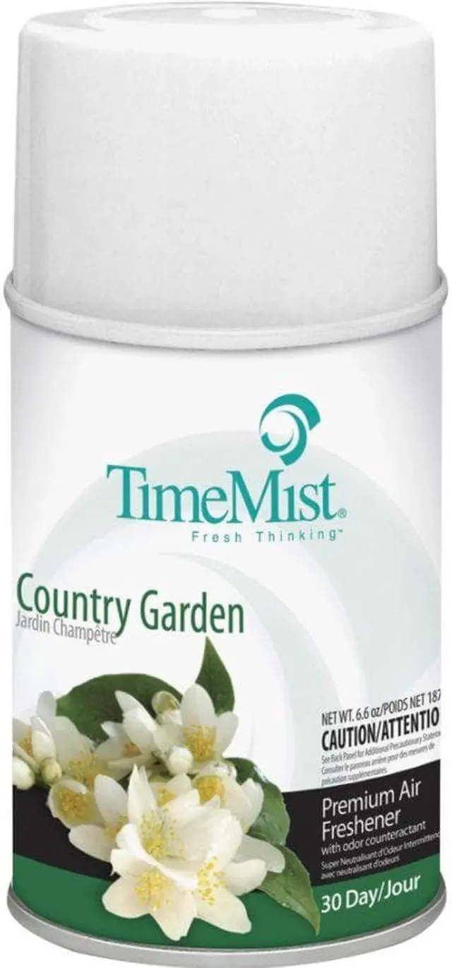 Alt view image 4 of 6 - TimeMist Metered Air Freshener Refill Country Garden 6.6oz Aerosol Spray 1042786