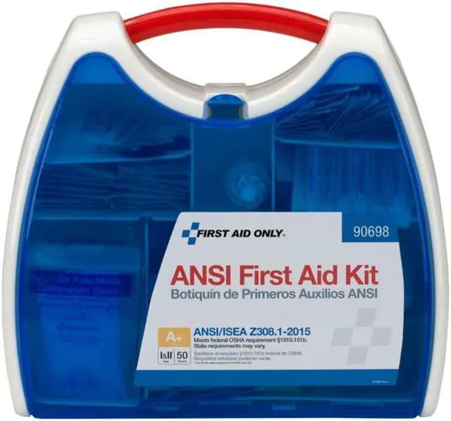 Alt view image 12 of 20 - First Aid Only ReadyCare First Aid Kit for 50 People ANSI A+ 238 Pieces 90698