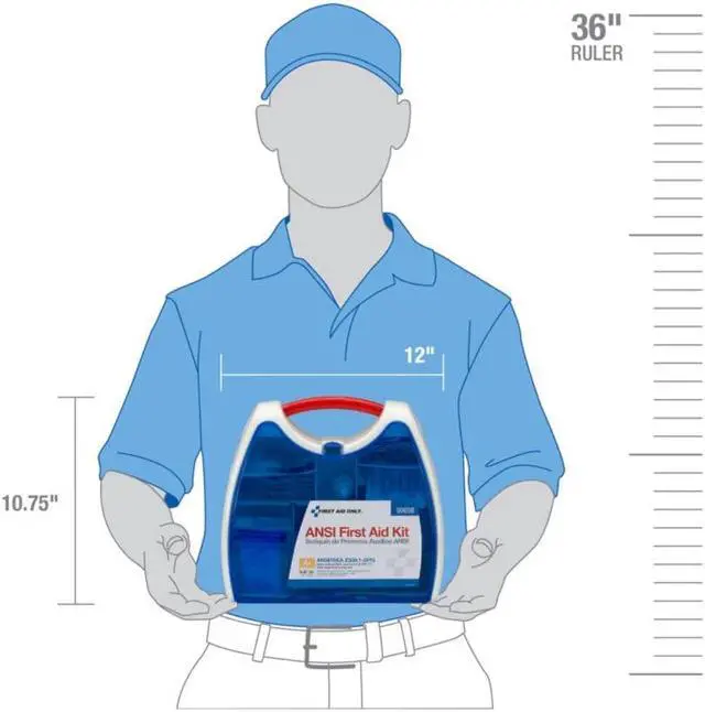Alt view image 15 of 20 - First Aid Only ReadyCare First Aid Kit for 50 People ANSI A+ 238 Pieces 90698
