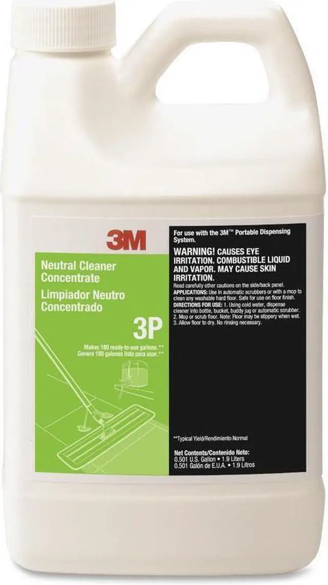 Alt view image 7 of 9 - 3M 3PEA Neutral Cleaner Concentrate