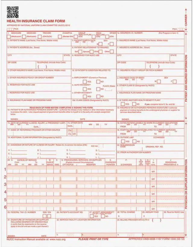 Alt view image 5 of 13 - TOPS Centers for Medicare and Medicaid Services Forms 8 1/2 x 11 500 Forms/Pack 50126RV