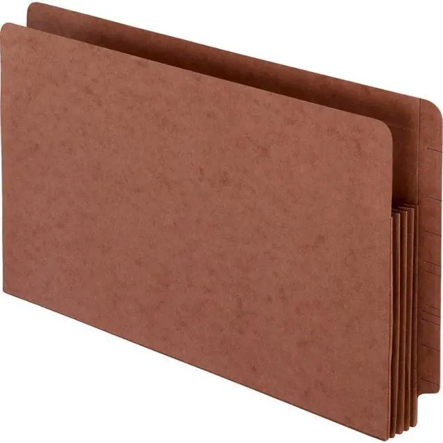 Alt view image 6 of 15 - Pendaflex Heavy-Duty End Tab File Pockets Straight Cut 1 Pocket Legal Brown 95545