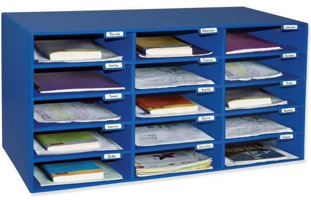 Alt view image 9 of 14 - Pacon Classroom Keepers Classroom Mailbox