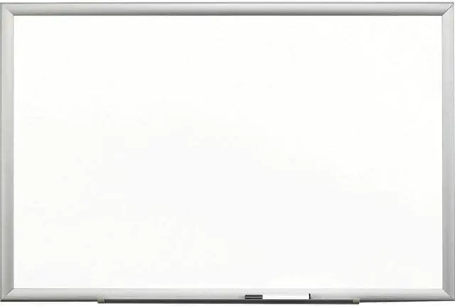 Alt view image 5 of 12 - 3M MMMDEP3624A Porcelain Marker Board- Steel Backed- 3ft.x2ft.- Aluminum