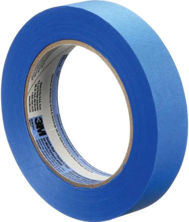 Alt view image 5 of 18 - ScotchBlue Painter's Masking Tape Blue 3" Core 1" x 60yds. 444118