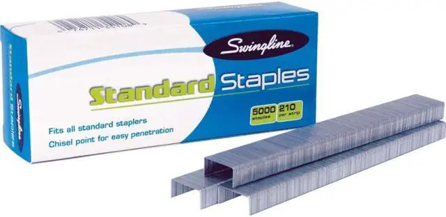 Alt view image 6 of 16 - Swingline Standard Chisel Point Staples, 5/pk