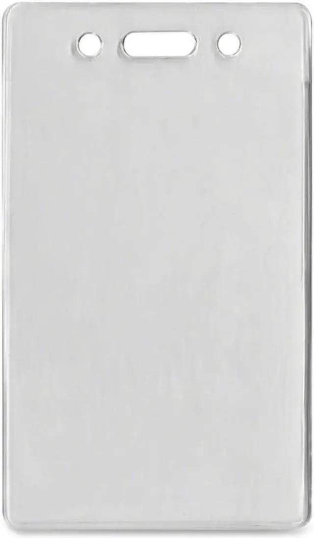 Alt view image 12 of 13 - Proximity Id Badge Holder, Vertical, 2 3/8W X 3 3/8H, Clear, 50/Pack