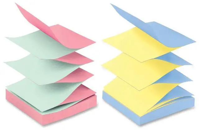 Alt view image 12 of 20 - Post-it Pop-up Notes 3" x 3" Beachside Café Collection 90 Sheet/Pad 12 Pads/Pack (R330UALT)