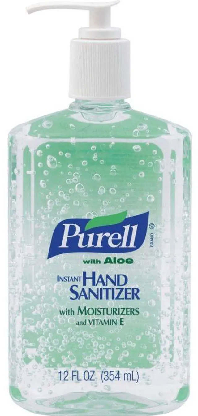 Alt view image 7 of 16 - Instant Hand Sanitizer w/Aloe, 12oz. Pump Bottle