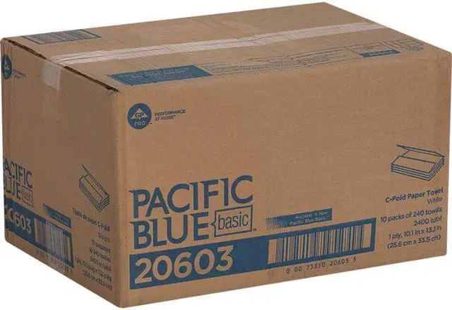 Alt view image 16 of 16 - Acclaim C-Fold Paper Towels 10 1/10 x 13 1/5 White 240/Pack 10 Packs/Carton 20603