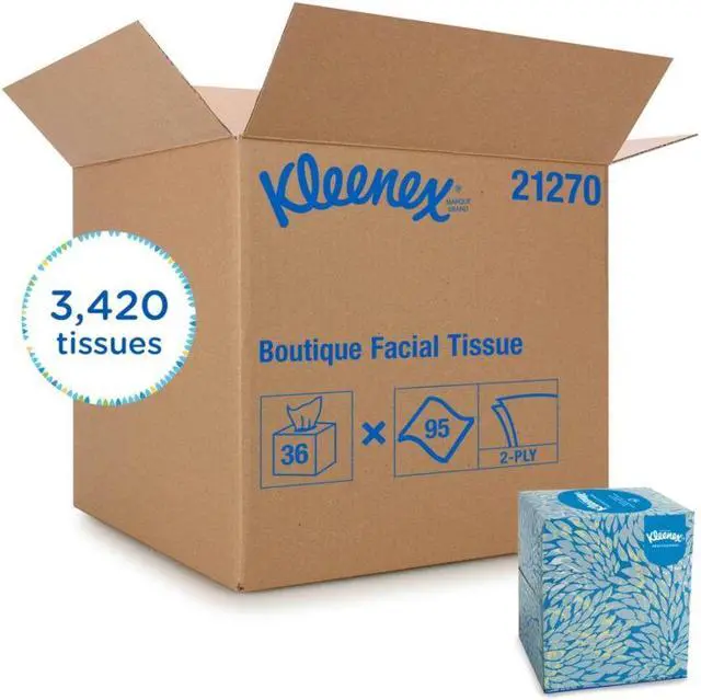 Alt view image 8 of 8 - Kimberly-Clark Facial Tissue With Boutique Pop-Up Box