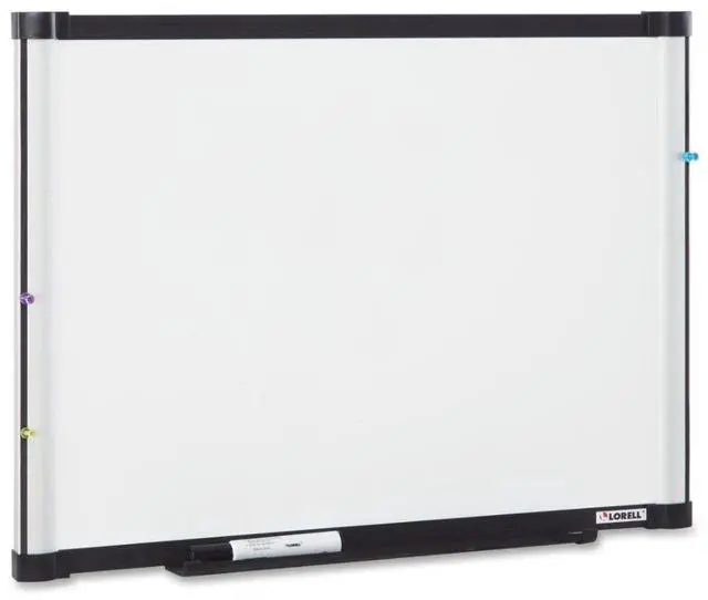 Alt view image 4 of 9 - Lorell Dry Erase Board 3'x4' Aluminum 52512