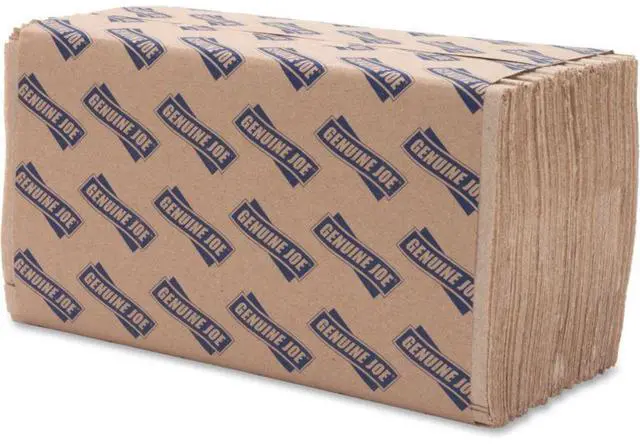 Alt view image 5 of 14 - Genuine Joe Single-Fold Towel 10-1/4"x9-1/10" 250 Sh/PK 16PK/CT NL 21020