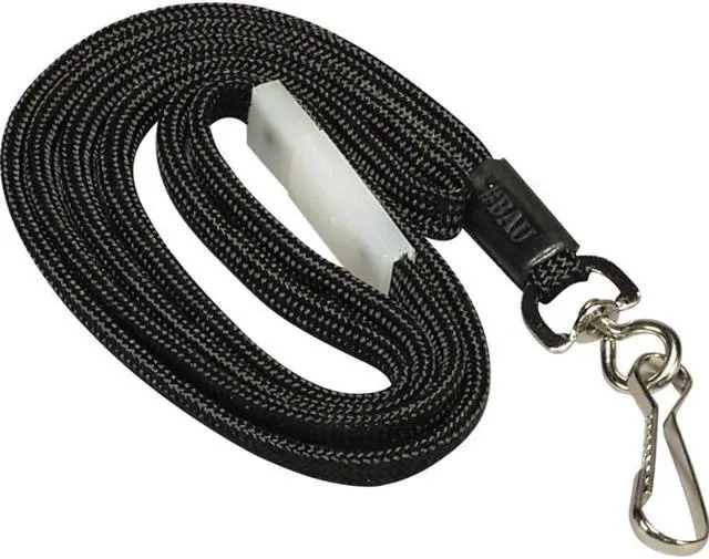 Alt view image 7 of 15 - Baumgartens Breakaway Lanyards, w/ Adj. Slide, 35" ,12/BX, Black 65549