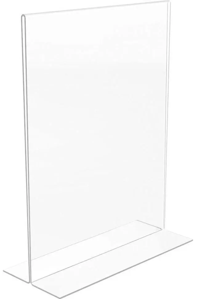 Alt view image 3 of 9 - Lorell Double Sided Frame Acrylic 8.5"x11" Clear 49205
