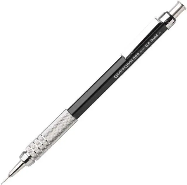 Main image of Pentel Graphgear 500 Pencils Refillable .5mm Black PG525A