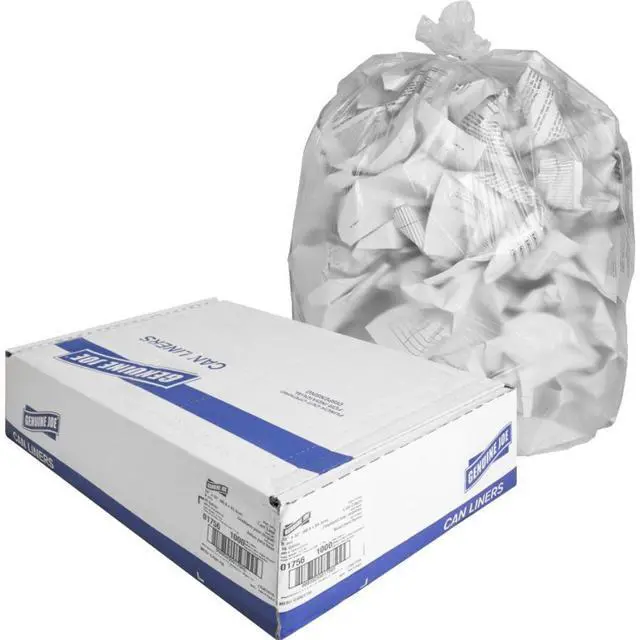 Alt view image 5 of 18 - Genuine Joe High Density Can Liners 16 Gal 24"X33" 1000/CT CL 01756