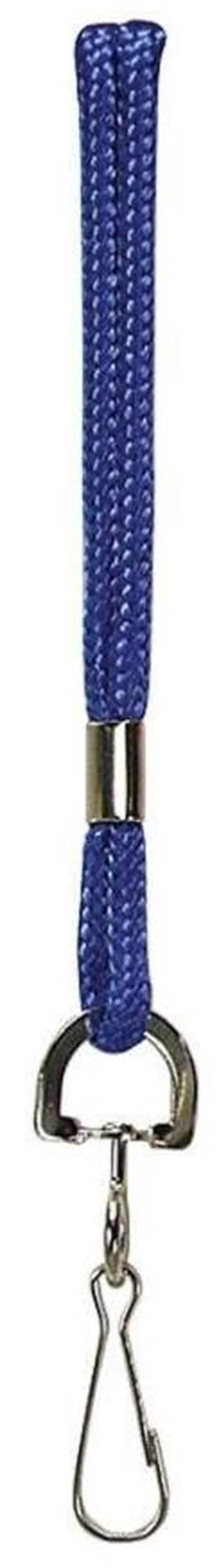 Alt view image 6 of 19 - Baumgartens Standard Lanyard With Hook 36" L Nylon Blue 68903