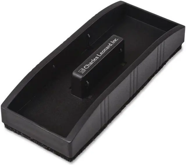 Alt view image 7 of 10 - Charles Leonard, Inc White Board Eraser Magnetic 2"x5" Marker Holder Black 74530