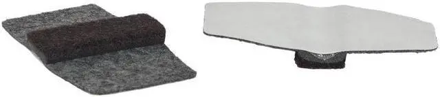 Alt view image 4 of 18 - Wrap-Around Floorsaver, f/Most Stack Chairs, 16PC, Gray