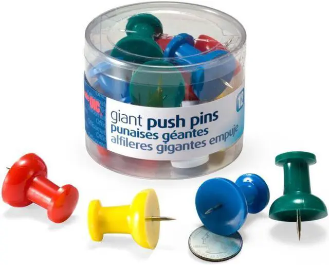 Alt view image 8 of 20 - Oic Giant Push Pin