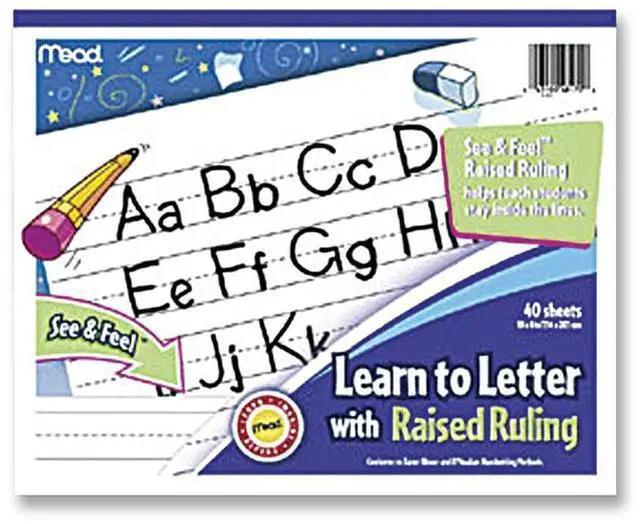 Alt view image 6 of 6 - Mead Learn To Letter Writing Book