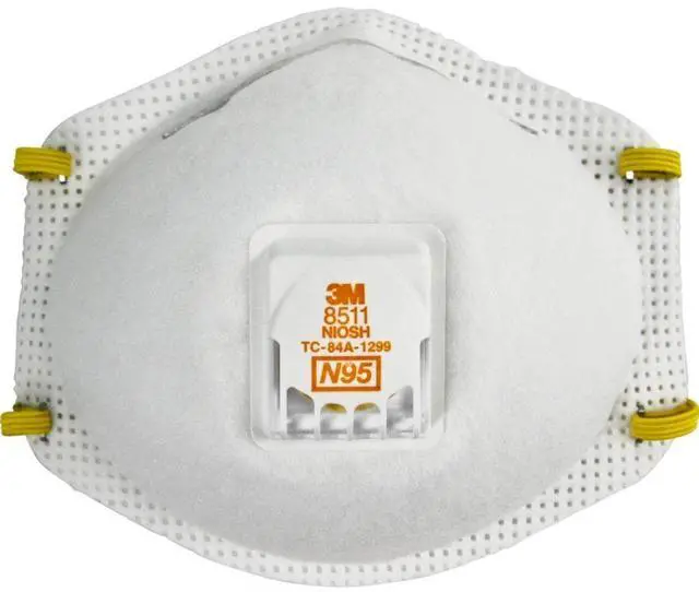 Alt view image 19 of 20 - 3M Paint Sanding Valved Respirator 8511PB1A