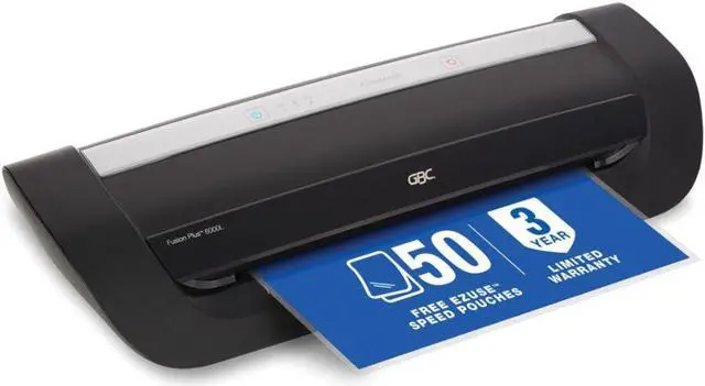 Alt view image 6 of 16 - Fusion Plus 6000L Thermal Pouch Laminator, 12" Wide, 10 mil Max Thickness