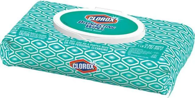 Alt view image 7 of 14 - Disinfecting Wipe Fresh Scent 75 Wipes 3.3 oz. White