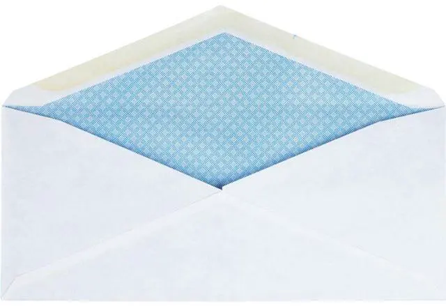 Alt view image 3 of 10 - Business Source Security Regular Envelopes No. 10 4-1/8"x9-1/2" 500/BX WE 42206