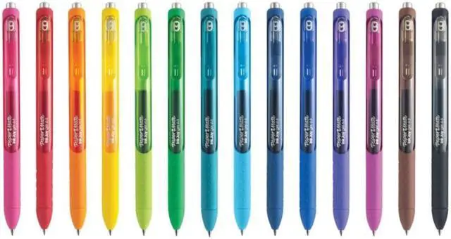 Alt view image 11 of 17 - Paper Mate Pen,Inkjoy,Gel,0.5,Os,Bk 1951720