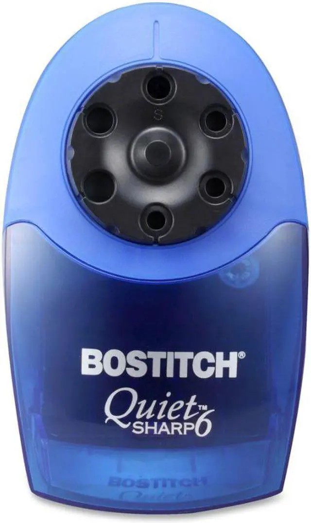 Alt view image 6 of 8 - Stanley® Bostitch Classroom Electric Pencil Sharpener, Blue/Black
