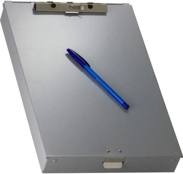 Alt view image 6 of 14 - Officemate Storage Clipboard 1-1/2" Deep Steel Clip 9"x13" AM 83200