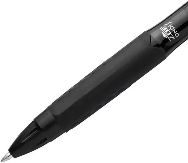 Alt view image 4 of 11 - Uni-ball 307 Gel Pen .7mm Black Ink Dozen 1927258