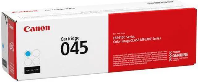 Alt view image 6 of 20 - Canon Genuine Toner, Cartridge 045 Cyan (1241C001), 1 Pack, for Canon Color imageCLASS MF634Cdw, MF632Cdw, LBP612Cdw Laser Printer