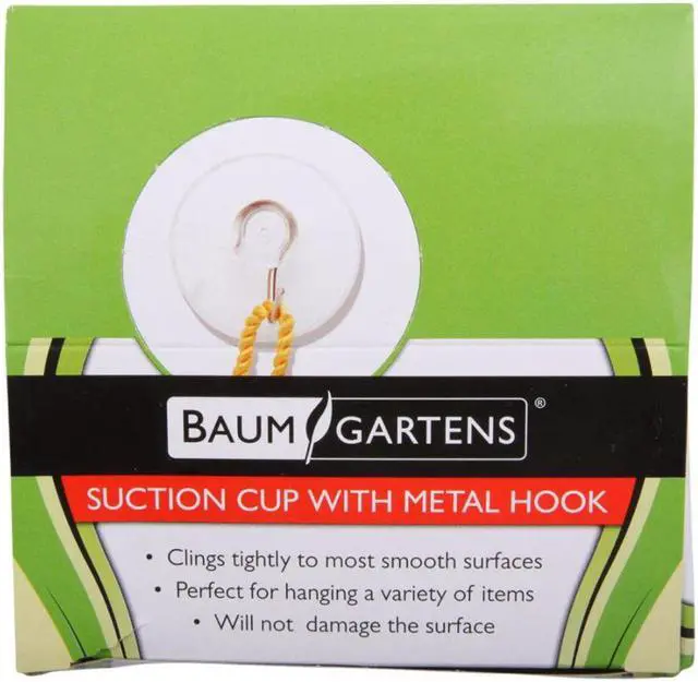 Alt view image 4 of 16 - Baumgartens Suction Cups w/ Hook 1-3/4" Diameter 50/BX Clear DG4001