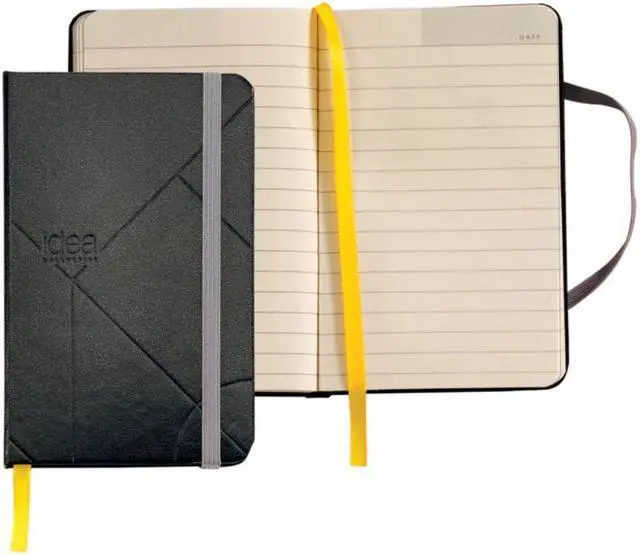 Alt view image 6 of 9 - Idea Collective Journal Hard Cover Side Bound 5 1/2 x 3 1/2 Black 96 Sheets