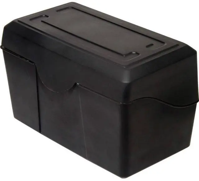Alt view image 3 of 6 - Advantus Corp. AVT45003 Index Card Holders- 5in.x8in.- Black